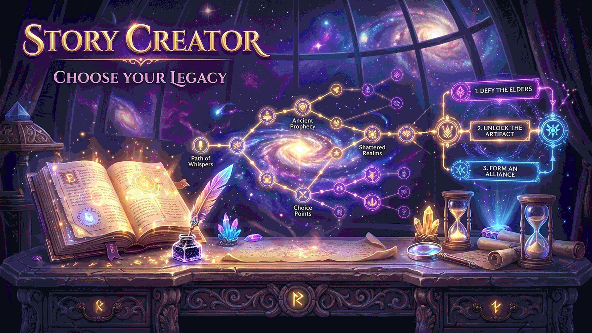 Story Creator hero