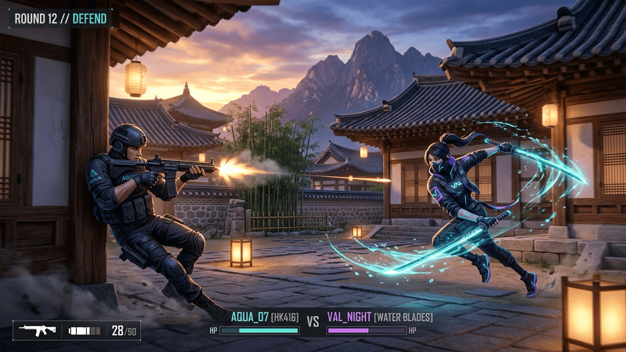 Hanok Strike hero