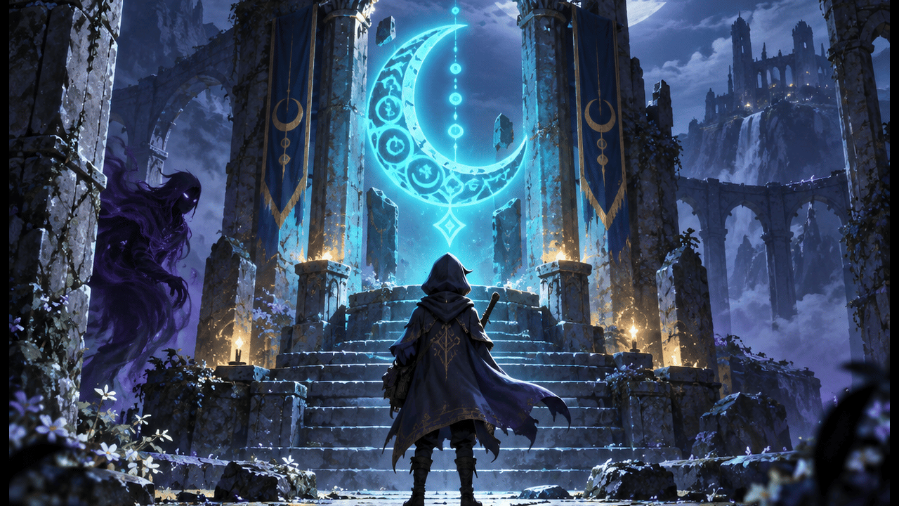Moonlit Rune hero