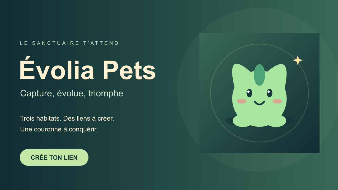 Évolia Pets hero