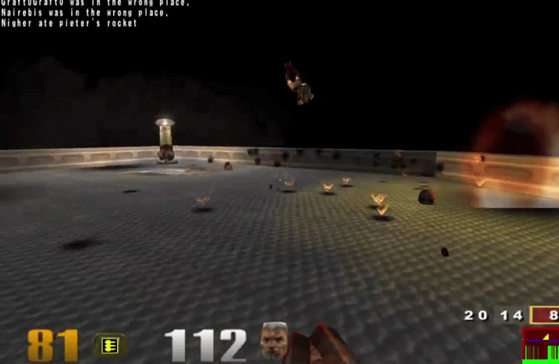 Q3JS screenshot 1