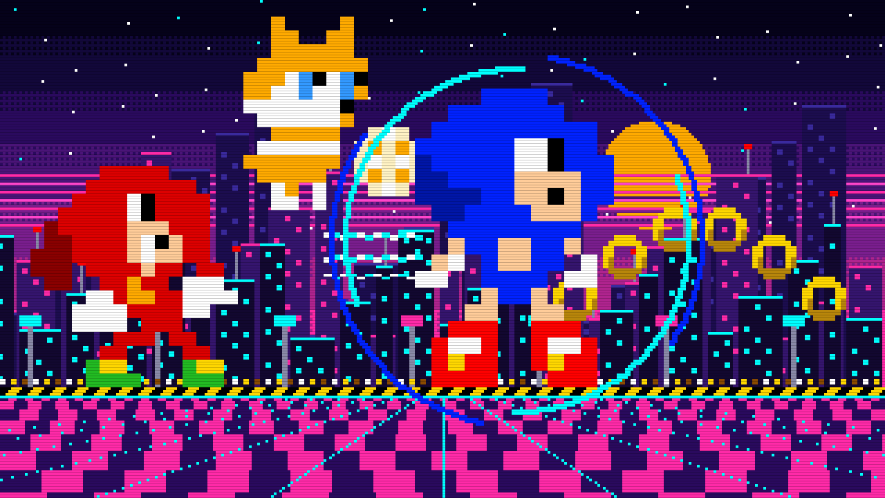 Neon Rush Trio hero