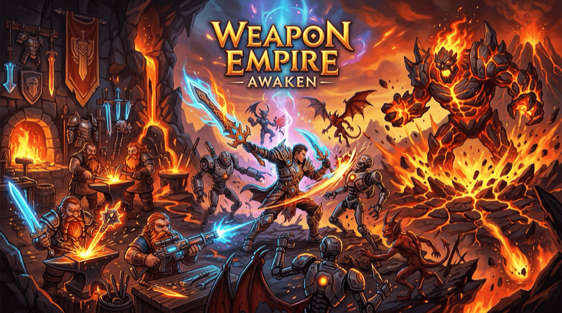 Weapon Empire: Awaken hero