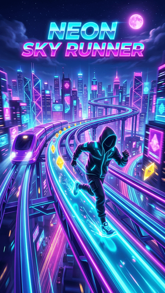 Neon Sky Runner