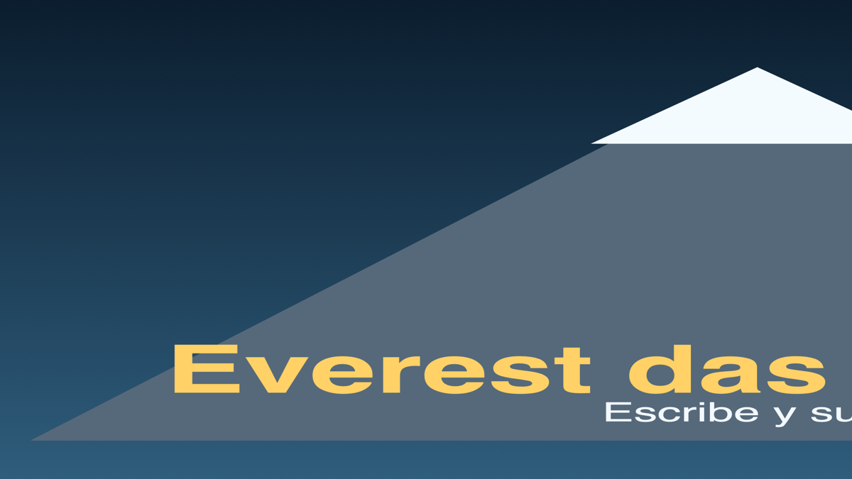 Everest das Palavras