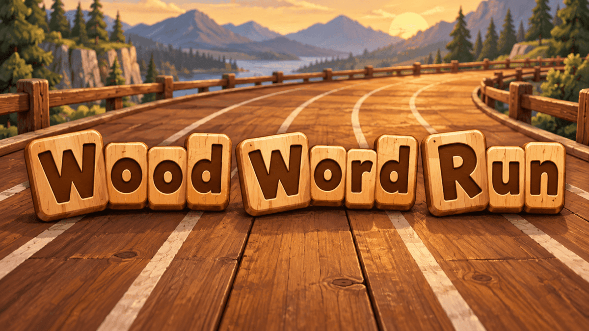 Wood Word Run