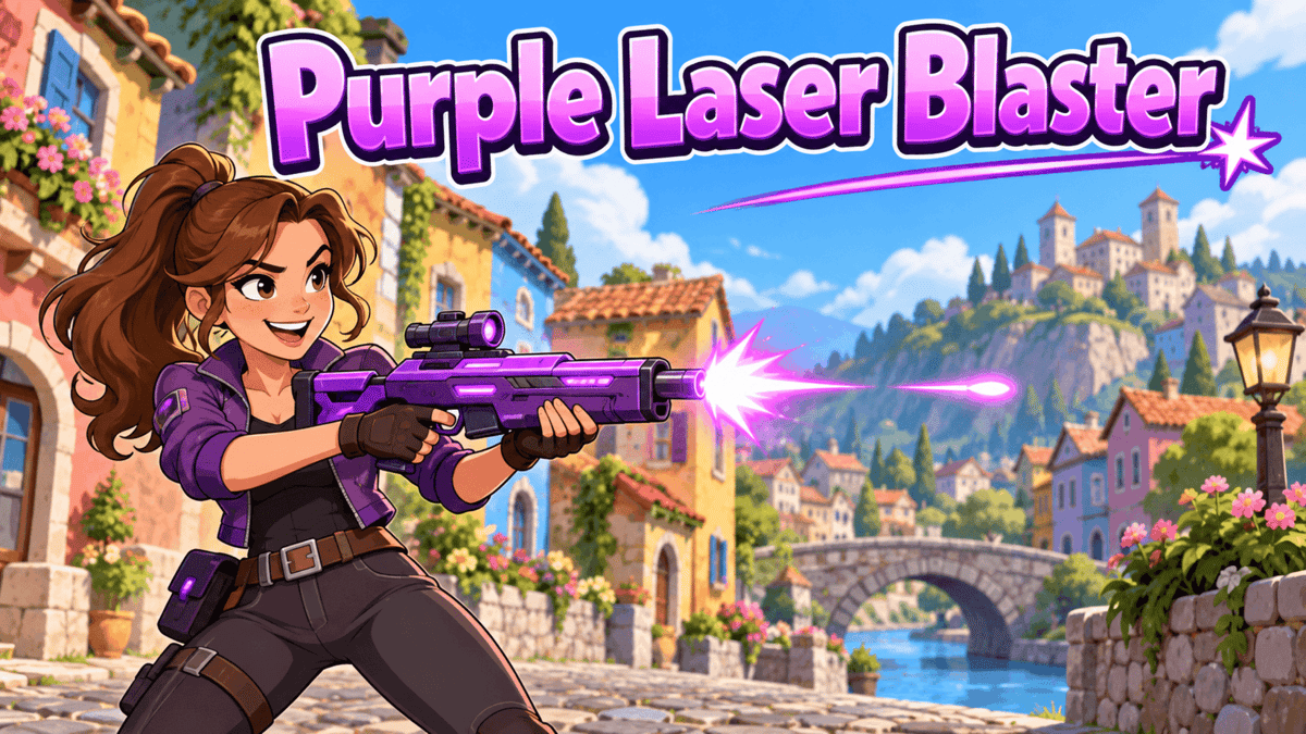 Purple Laser Blaster