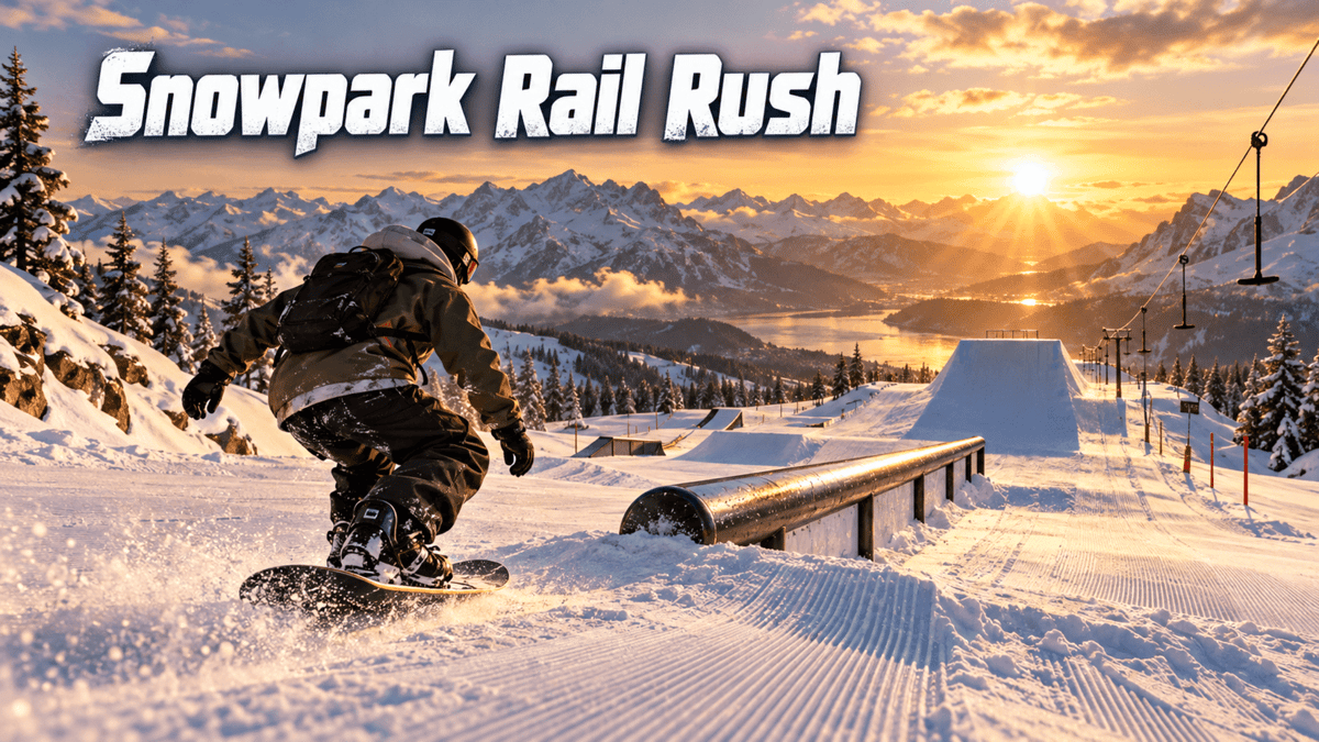 Snowpark Rail Rush