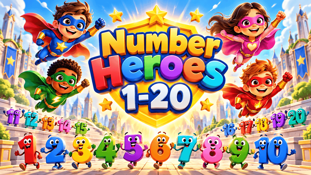 Number Heroes 1-20