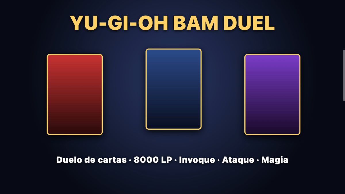 Yu-Gi-Oh BAM Duel