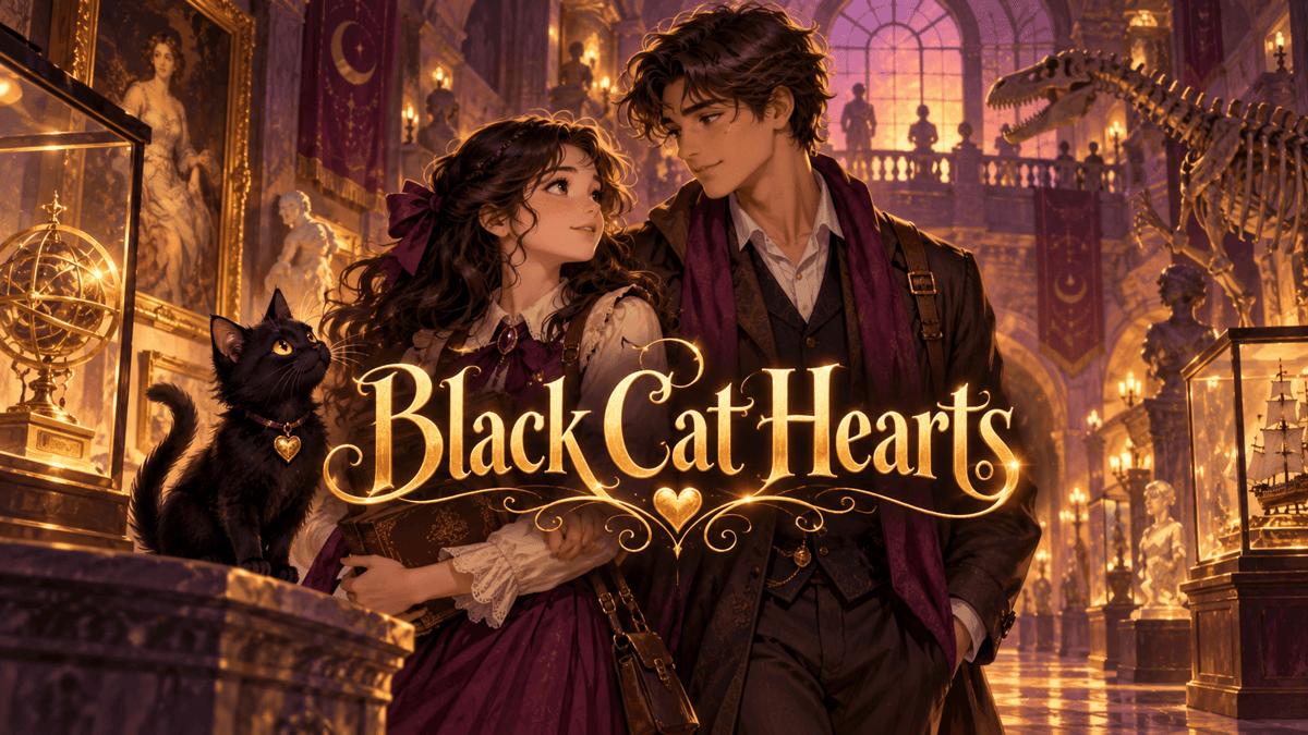 Black Cat Hearts