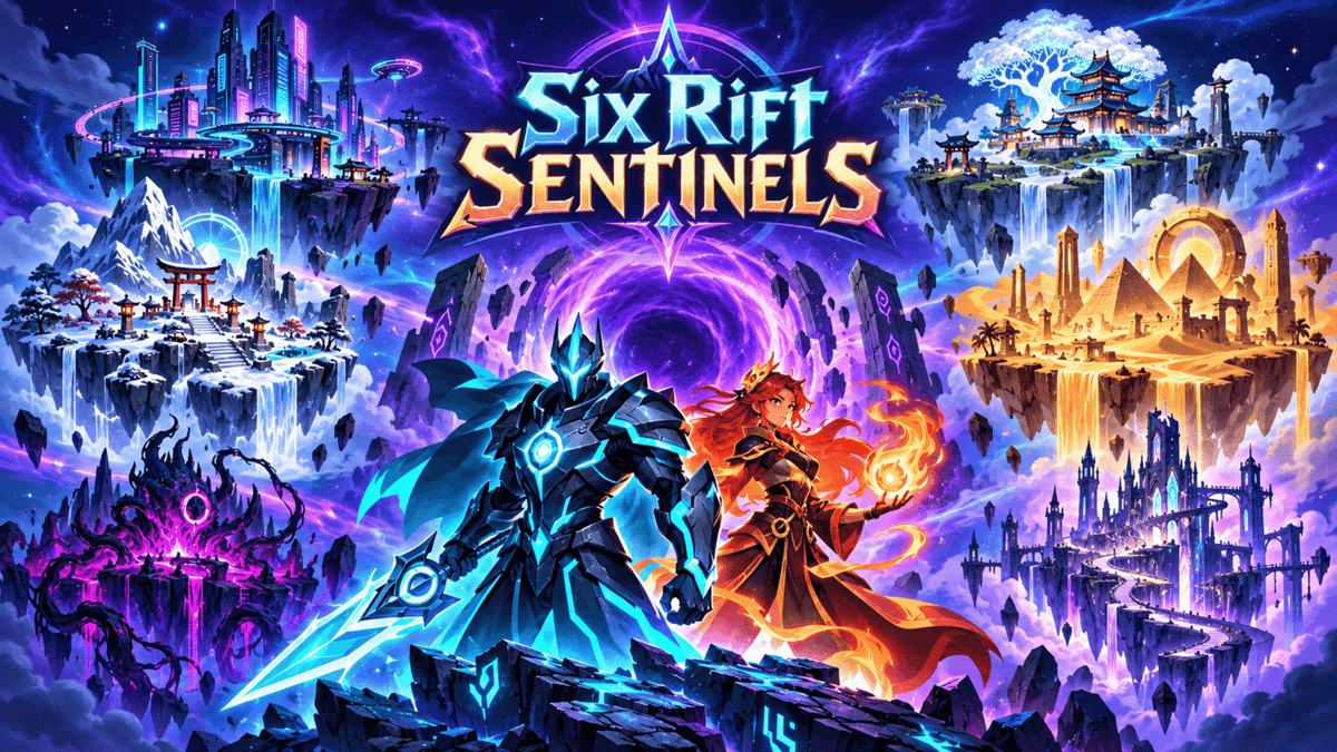 Six Rift Sentinels