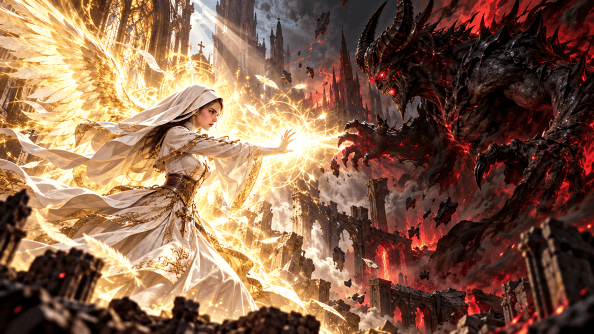 Nun vs Demon