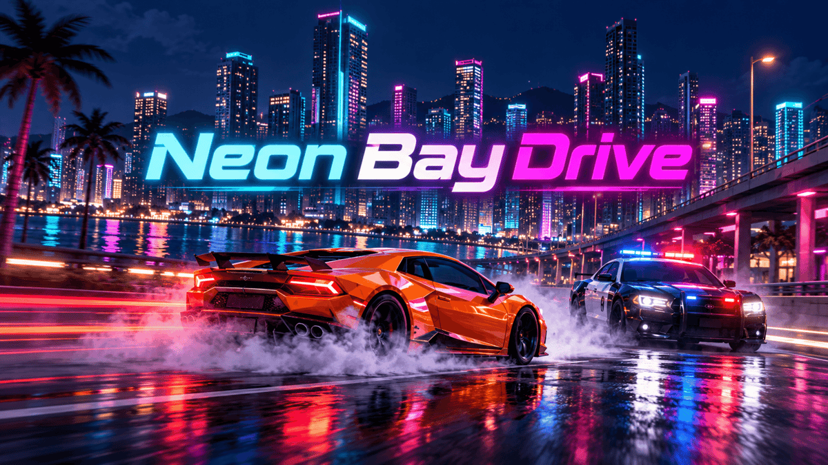 Neon Bay Drive