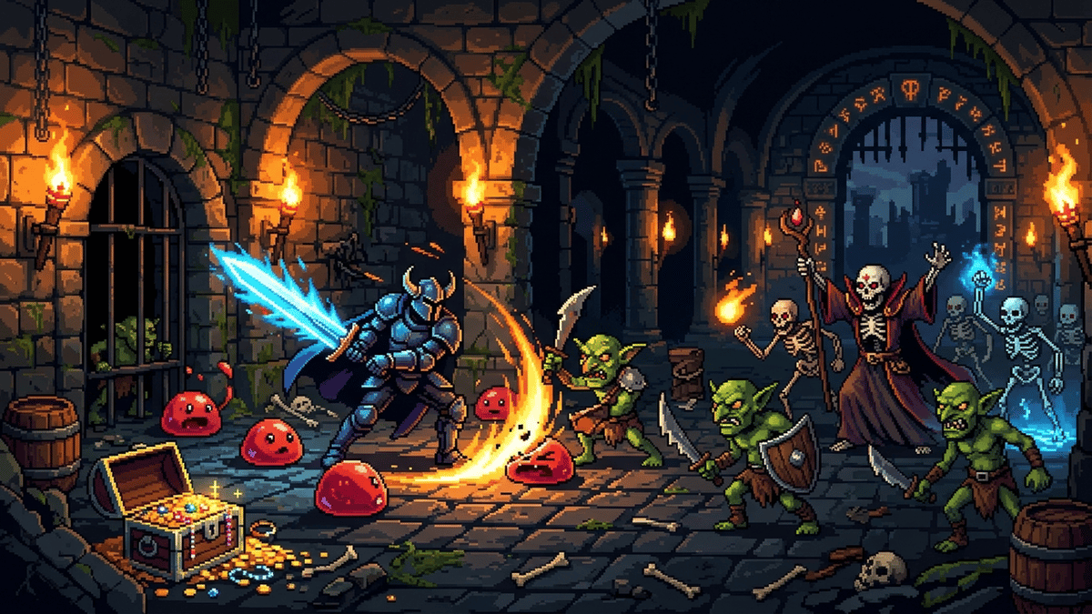 던전 용사 RPG