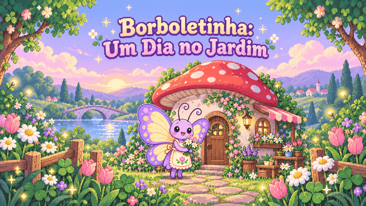 Borboletinha: Um Dia no Jardim