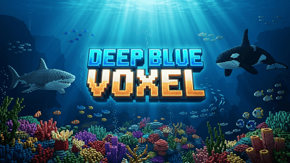 Deep Blue Voxel