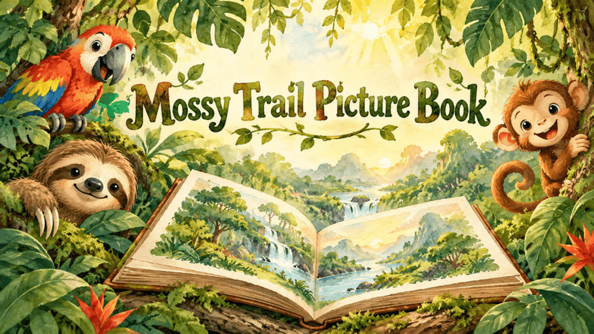 Mossy Trail Picture Book