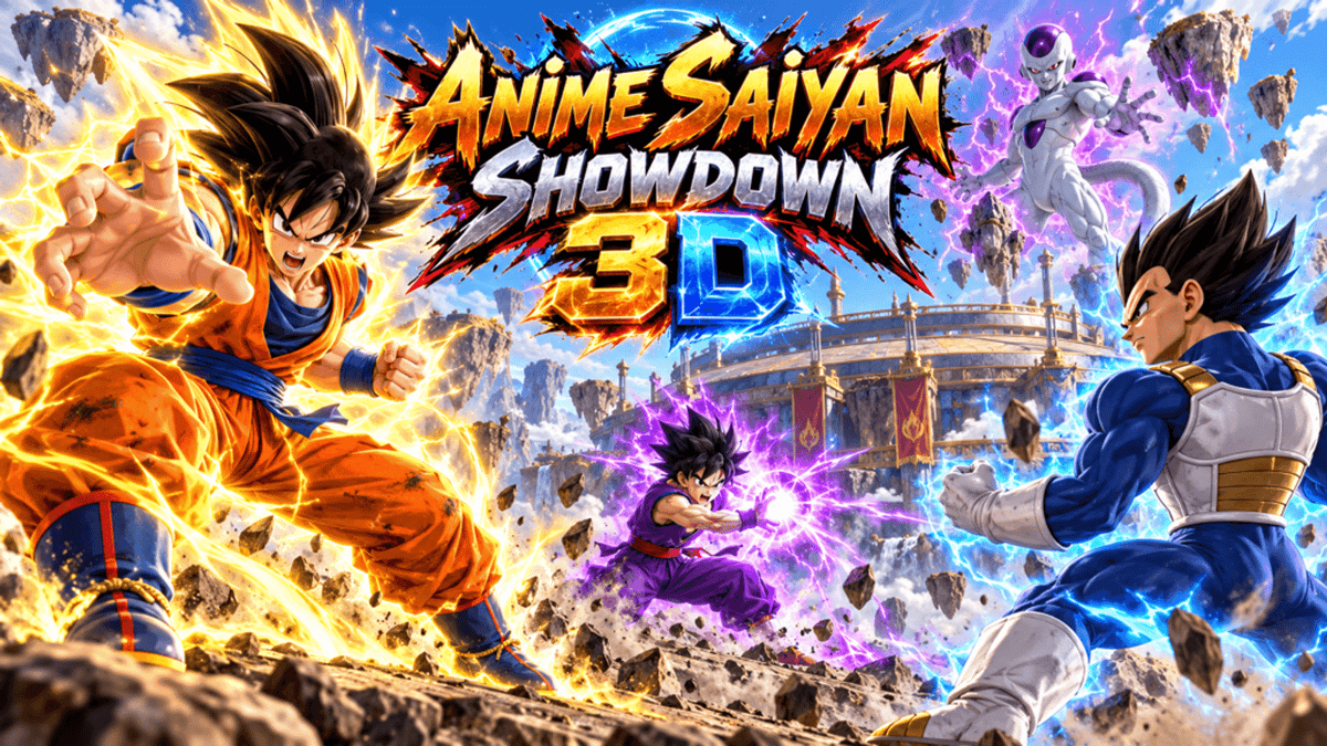 Anime Saiyan Showdown 3D
