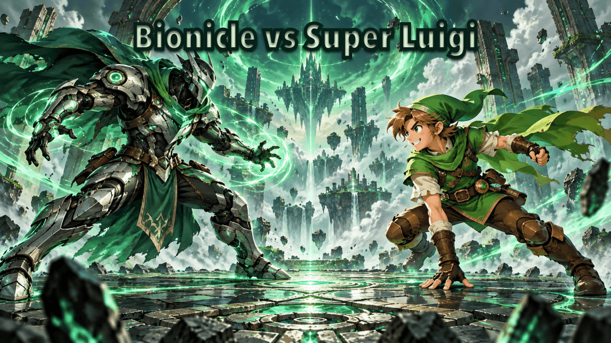 Bionicle vs Super Luigi