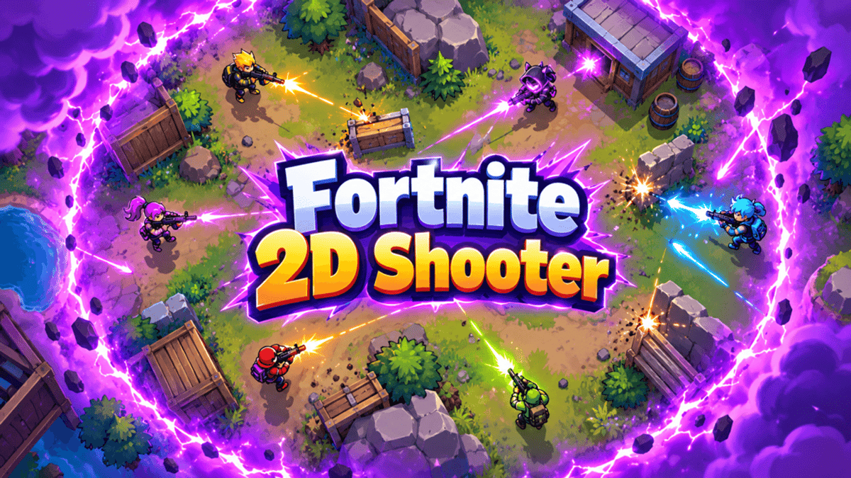 Fortnite 2D Shooter