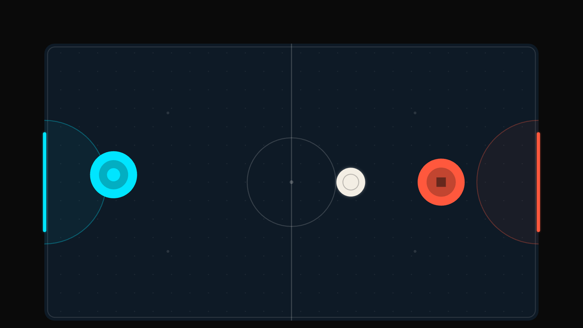 Air hockey