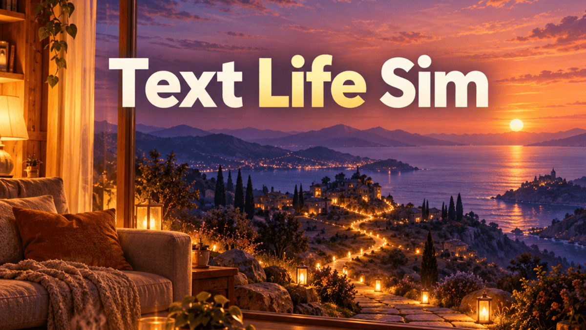Text Life Sim