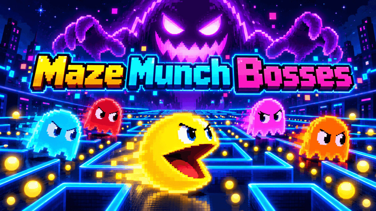 Maze Munch Bosses