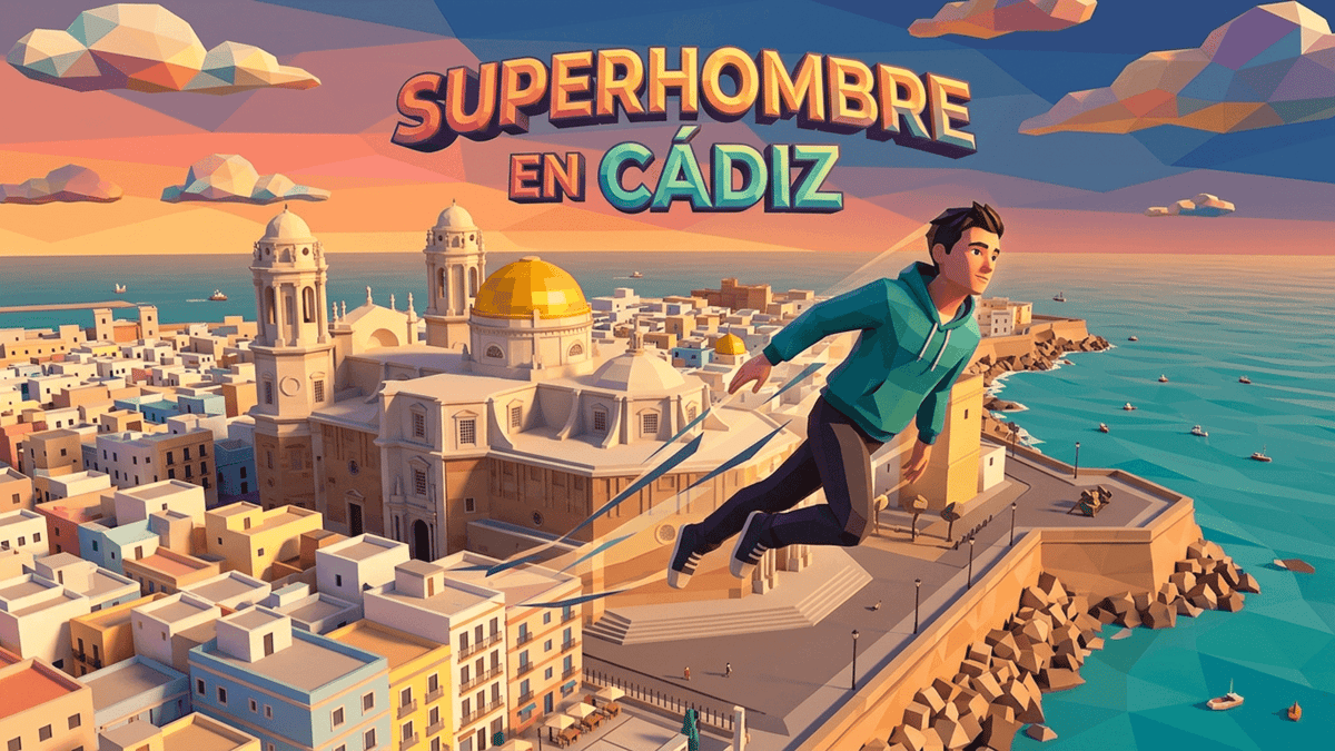 Superhombre en Cádiz