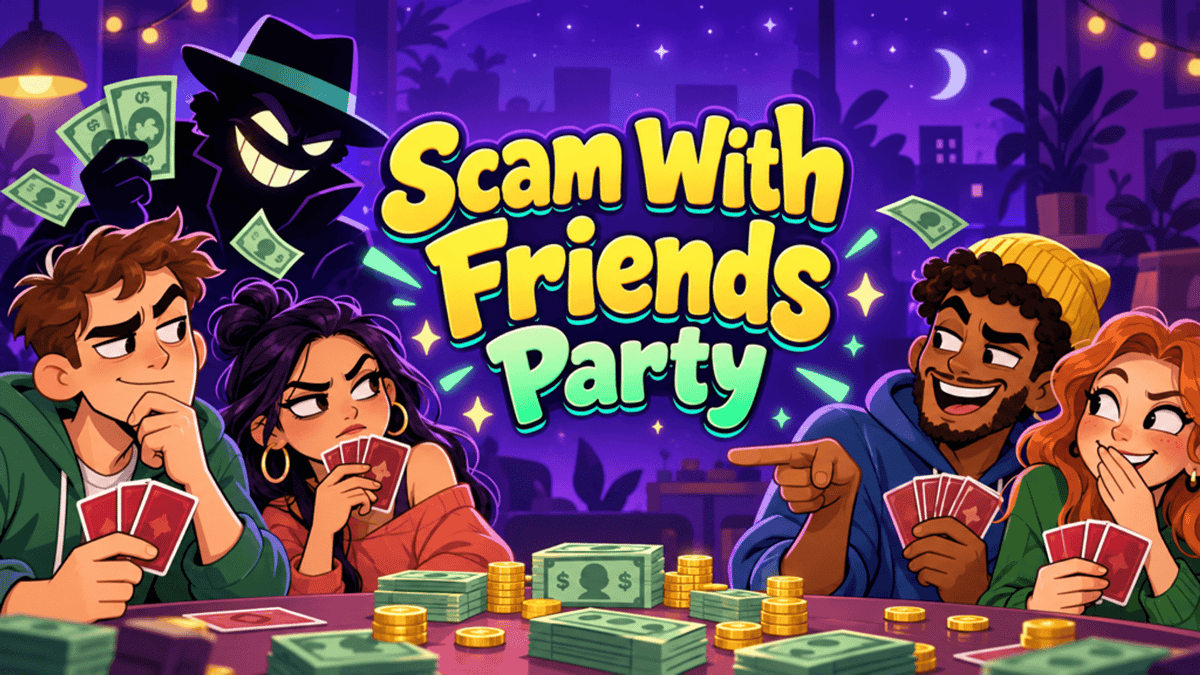 Scam With Friends Party