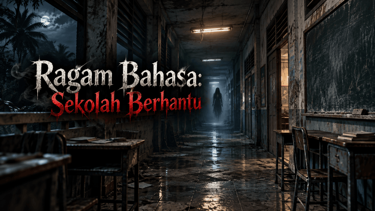 Ragam Bahasa: Sekolah Berhantu