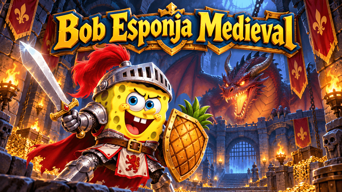 Bob Esponja Medieval: Dungeons & Dragons