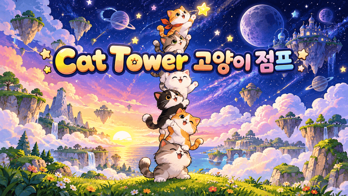 Cat Tower 고양이 점프