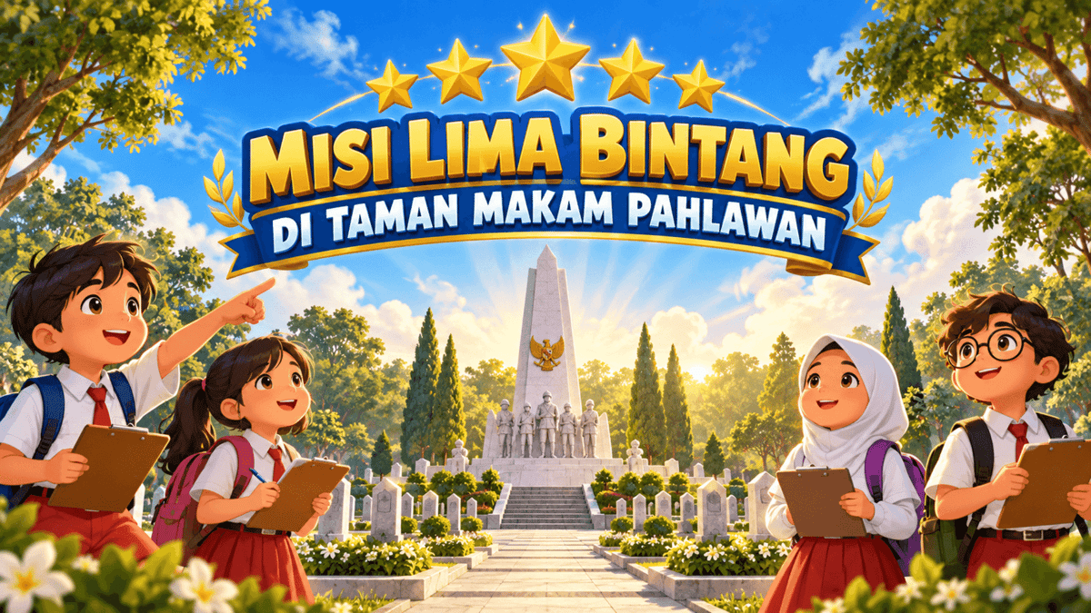 MISI LIMA BINTANG DI TAMAN MAKAM PAHLAWAN