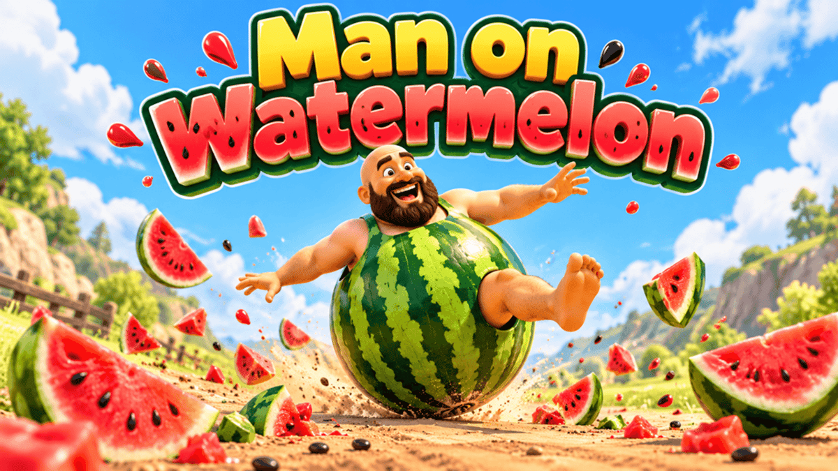 Man on Watermelon