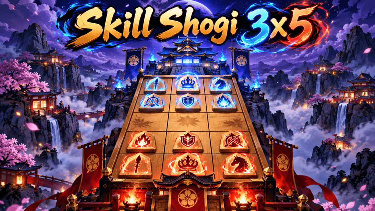 Skill Shogi 3x5