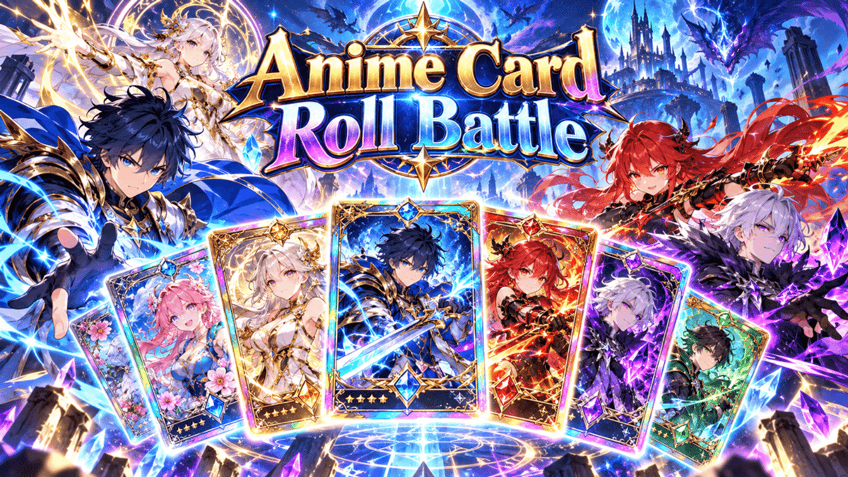 Anime Card Roll Battle