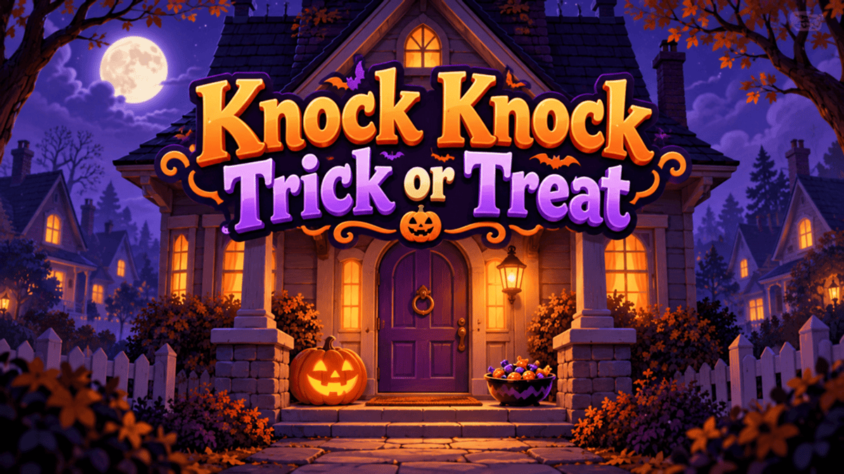 Knock Knock Trick or Treat