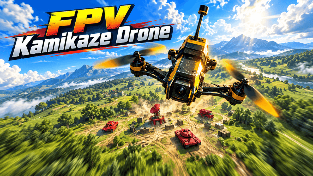 FPV Kamikaze Drone