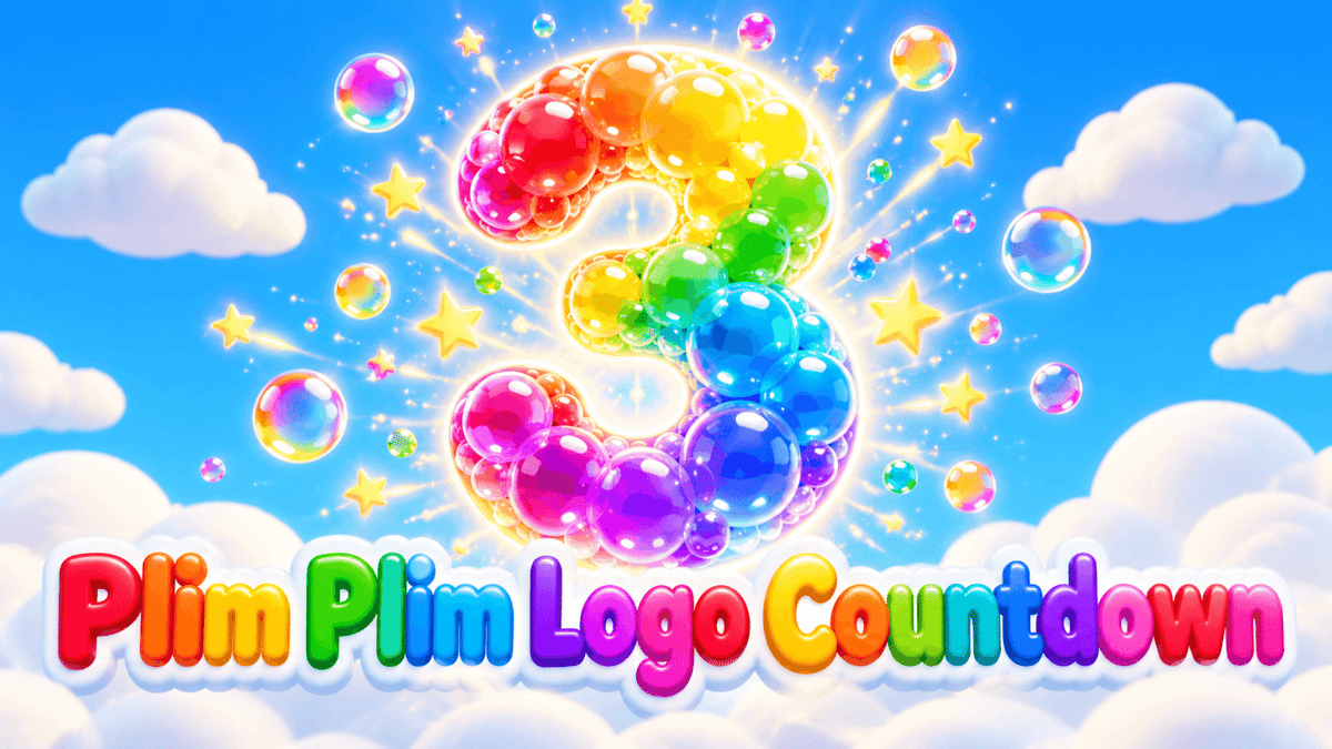 Plim Plim Logo Countdown