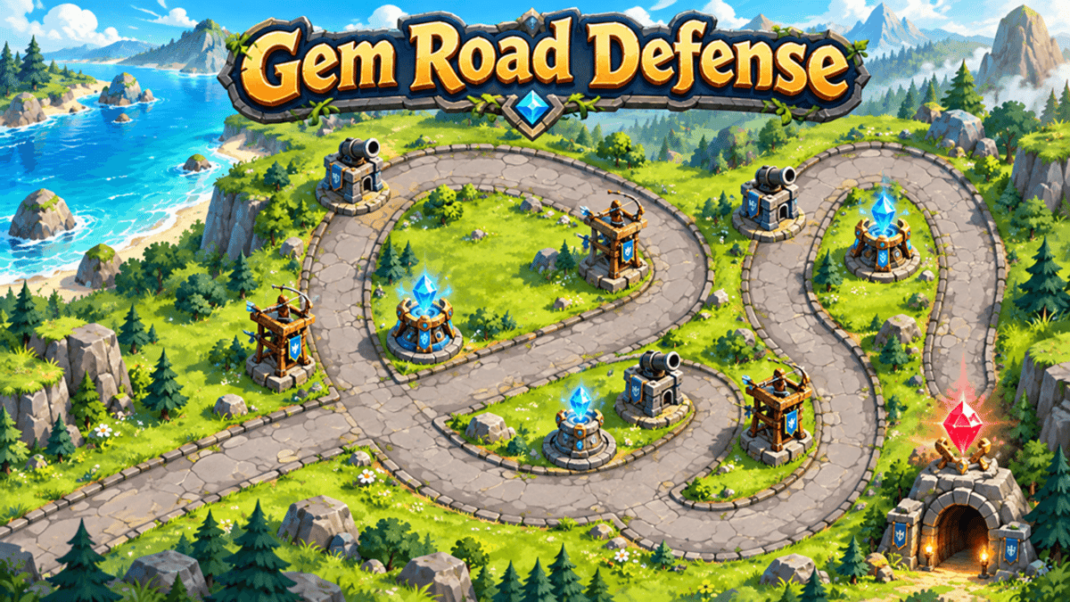 Gem Road Defense