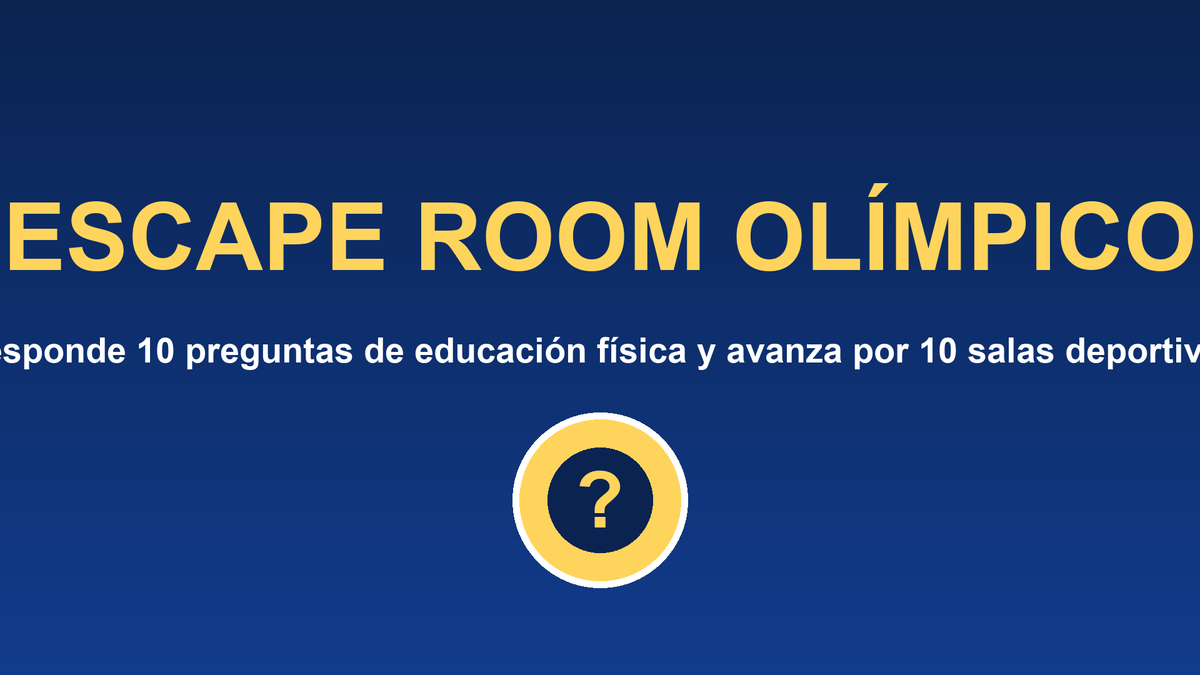 Olympic Escape Room