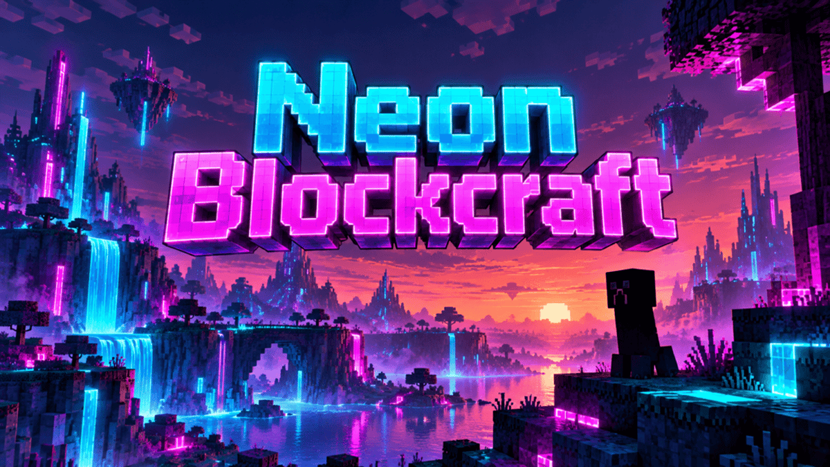 Neon Blockcraft