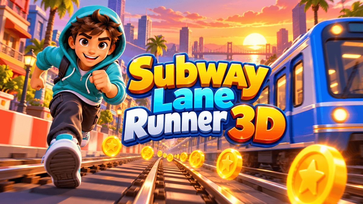 Subway Lane Runner 3D