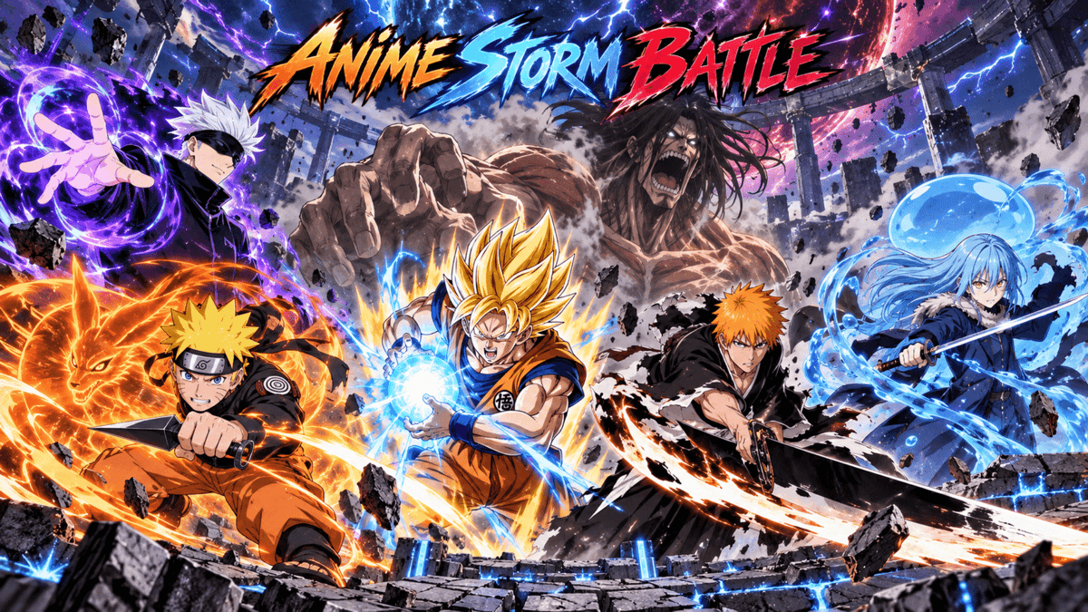 Anime Storm Battle